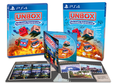 Unbox: Newbie's Adventure - Signature Edition (PS4) - Signature Edition Games