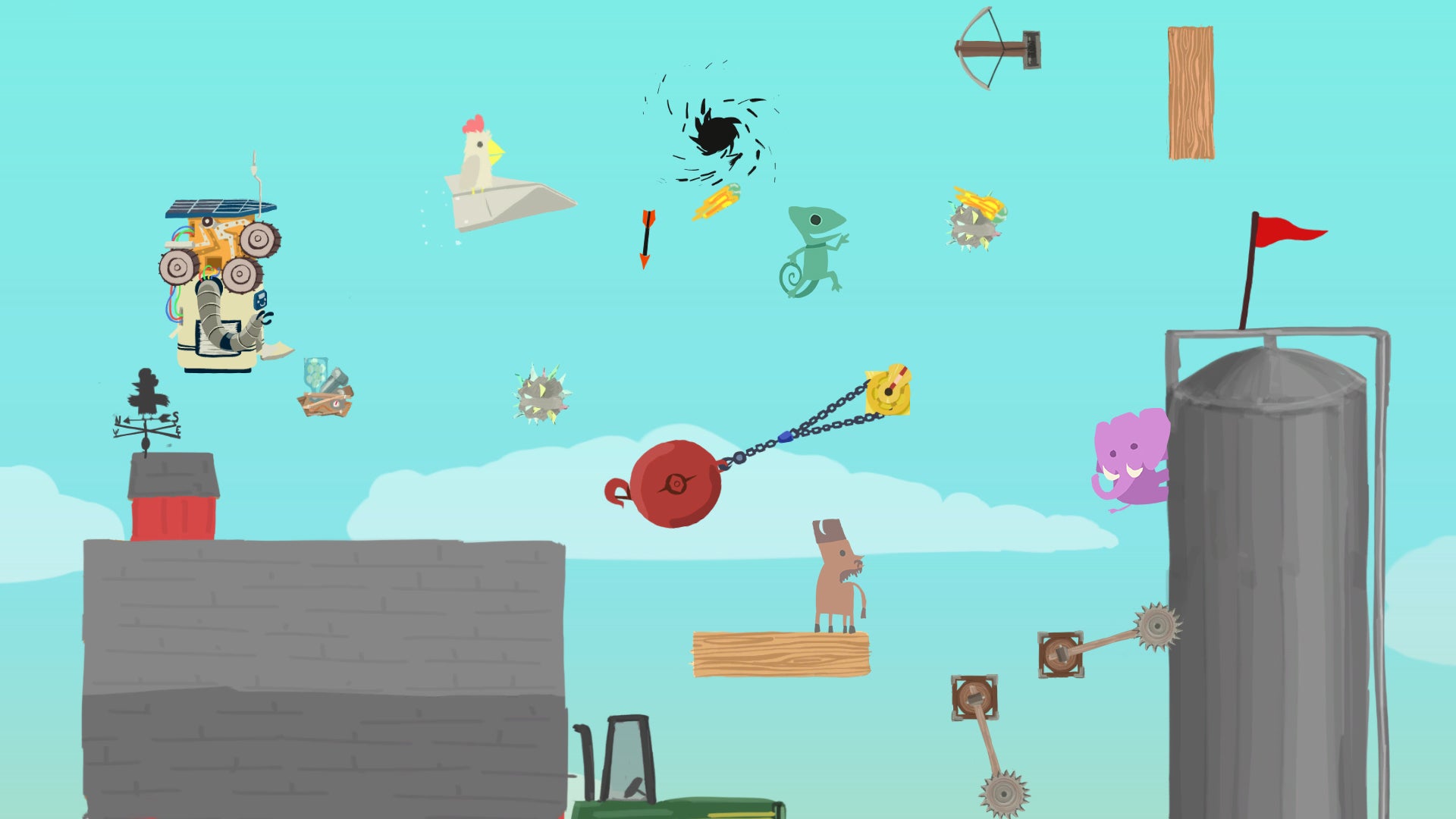 Ultimate Chicken Horse A-Neigh-Versary Edition - Standard Edition 